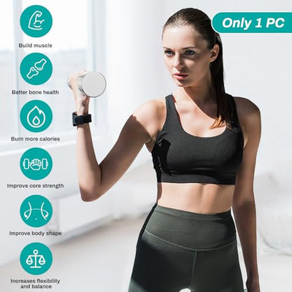 LIFERUN Single Steel Adjustable Dumbbell, 5/10/15lb Free Weight Single Dumbbell, Non-Slip and Comfortable Foam Handle, Adjustable Single Dumbbell for Home Gym Office Exercise - style: 10lb