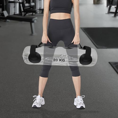 Water Weights Aqua Bag - Dual-Purpose Water Punching Bag, Sandbag Alternative for Strength Training, Portable Stability Fitness Equipment for Gyms, Homes, Sports Halls (44lbs)