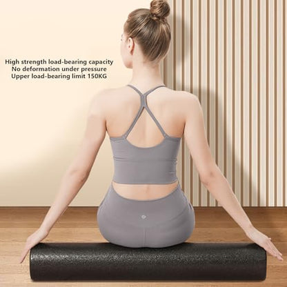 Highly Density Foams Rollers Round Foams Massage Rollers Full Body Athletic Massage Tool Deeply Tissue Massager Enduring Tissue Massager - color: 60cm