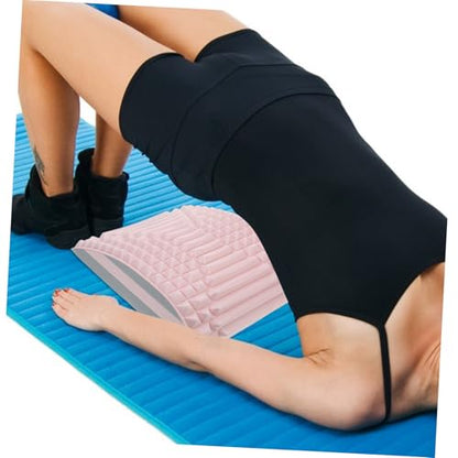 Comfortable Back Arch Stretcher and Neck Massager for Spine Relief Portable Lumbar Stretching Device for Muscle Tension Alleviation and Improved Posture