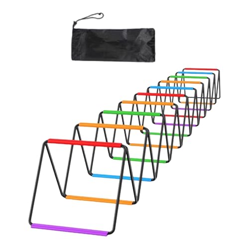 Agility Ladder, Football Ladder, Foldable Jumping Hurdles, Agility Training Equipment for Foot Exercises - size: 20 Grids