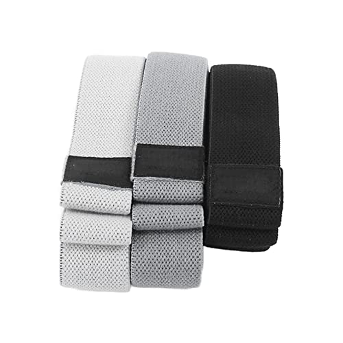 Small Resistance Bands Set, Workout Bands for Legs and Booty, Non Slip Exercise Bands with High Elasticity for Hip Thigh Abs Training, Durable Cotton Polyester Loop Bands for Home