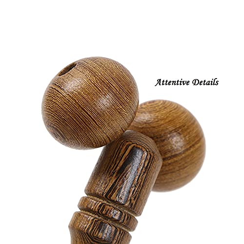 Broman Gua Sha, Muscle Roller, Wood Therapy Massage Tools/Reflexology Tools Used as Facial Arm Hand Body Calf Leg Foot etc Massager, Roller Massager