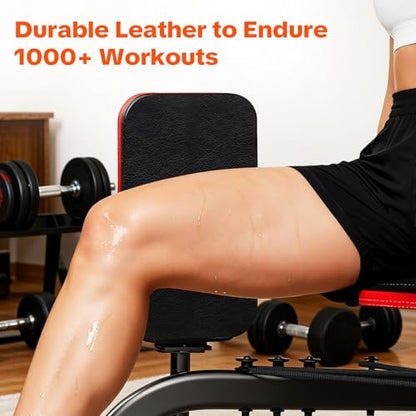 Hip Abductor Machine & 42" Foldable Mini Trampoline for Women/Men