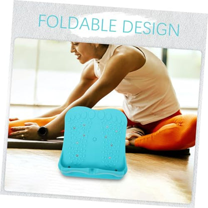 Abaodam Folding Pedal Stretch Board for Rehabilitation Portable Rib Board with Magnetic Acupoint Massage Durable Fitness Equipment for Home Use for Mobility