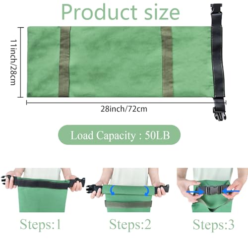 10 Pack Thick Canvas Flood Sandbags w/Handles Convenient for Flood Control