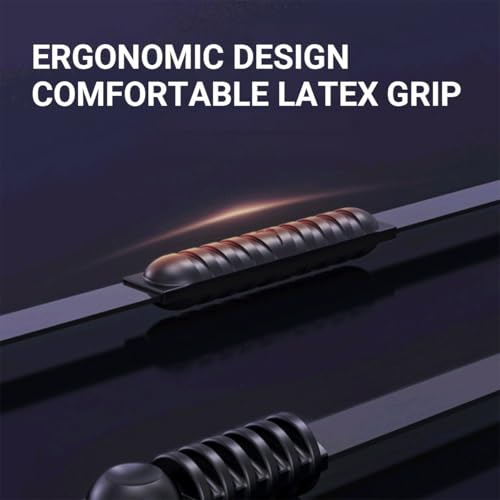 Fitness Exercise Bar,Elastic Fitness Bar,High Frequency Vibration Training Fat Buring Workout Bar for Yoga Pilates Sports,Power Twister for Arm,Abdominal Muscles Strength Exercises In Home Gym