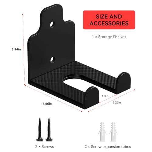 XZHXFX Barbell Wall Holder,Barbell wall Mount Hanger, - color: Black 1 hook