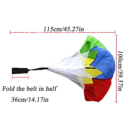 Resistance Parachute Speed Training Resistance Parachute, Running Parachute Resistance Trainer,for Fitness Explosive Power Training Equipment
