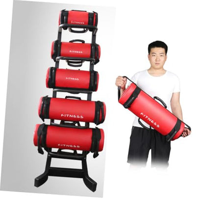 Heavy Duty Exercise Sandbag 5kg Leather for Home Gym Training