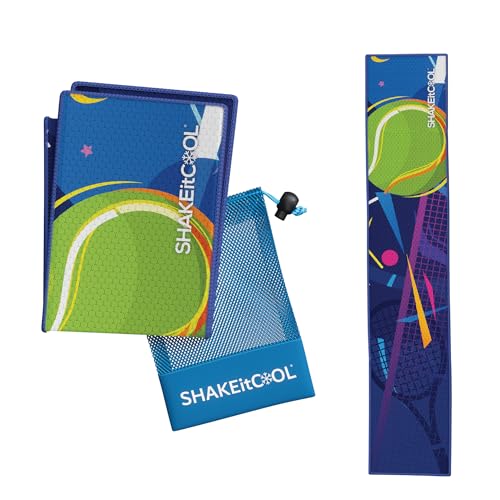 Original Cooling Towel – Soft, Lightweight, Heat Relief – Perfect for Biking, Running, Yoga, Gym, Gardening – MatchPoint - color: Matchpoint