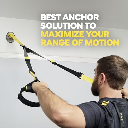 TRX Training XMount, Training Anchor Mount for Suspension-Trainer Straps, Bracket Mount for Suspension-Training Equipment - color: Gray