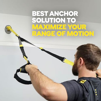 TRX Training XMount, Training Anchor Mount for Suspension-Trainer Straps, Bracket Mount for Suspension-Training Equipment - color: Gray