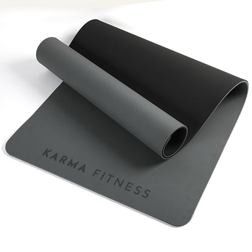 Large Exercise Mat – Extra Thick 10mm Workout Mat (72"x32") – Non-Slip TPE Yoga Mat for Women & Men – Pilates, HIIT, Fitness & Home Gym Mat – Includes Free Carry Bag
