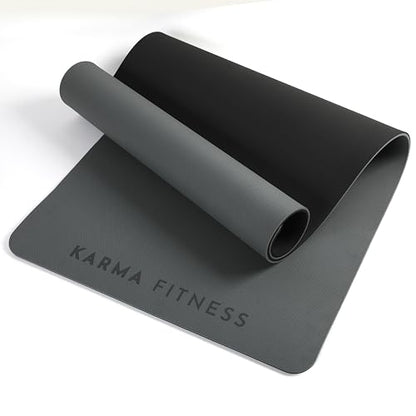 Large Exercise Mat – Extra Thick 10mm Workout Mat (72"x32") – Non-Slip TPE Yoga Mat for Women & Men – Pilates, HIIT, Fitness & Home Gym Mat – Includes Free Carry Bag