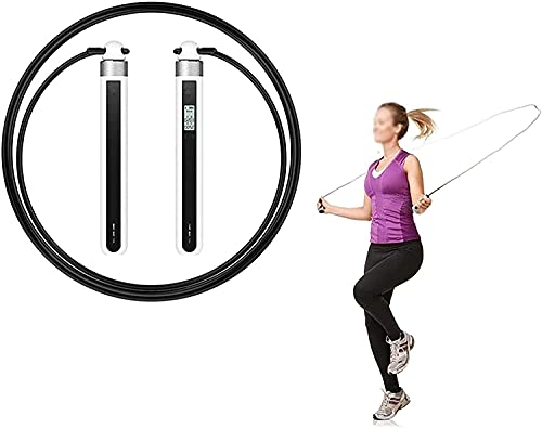 Jump Rope, Speed Skipping Rope with Calorie Counter, Adjustable Digital Counting,for Exercise