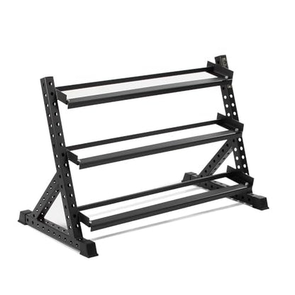 Titan Fitness 3 Tier Dumbbell Weight Rack Stand, Rated 800 LB, Organize Classic Dumbbells, Storage Fitness Rack