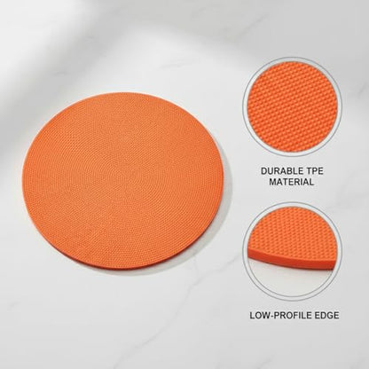 Flat Training Disc, Low-Profile TPE Marker for Soccer Agility Drills and Field Marking, 9.1 x 9.1 Inches (1 PC)