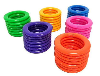 Enterprises Plastic Cane Rack Rings (30 Piece Pack)
