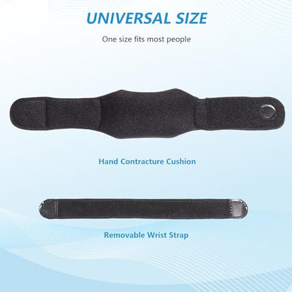 Palm Protector for Hand Contracture, Palm Grip, Finger Contracture Cushion for Rehabilitation Stroke Hemiplegic, Arthritis, Skin Breakdown, Hand Grip Strengthener,Contracture Prevention Pad