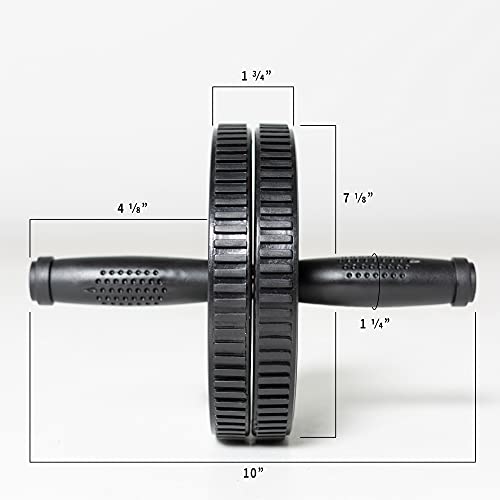 REP Fitness Ab Roller Wheel | Workout Equipment for Home Gym | Core Trainer for Men & Women | Abdominal Exercise Machine | Fitness Accessories | Compact Home Workout Gear | Strength Training Tool