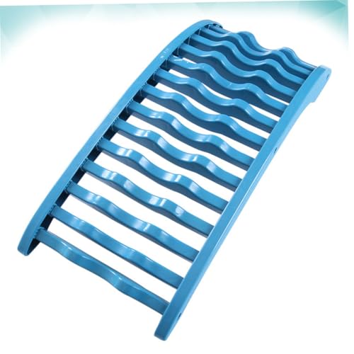 Didiseaon Back Massager Spine for Lumbar Support Sky-Blue Relax for Spine Pain Relief Durable Material for Back Straightening and Stretching
