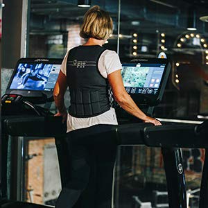 Hyperwear Hyper Vest FIT Weighted Vest for Women Walking & Bone Health – Adjustable USA Steel Weights, Machine Washable – Osteoporosis Exercise, No Chest Weights - 10 lb or 5 lb Options