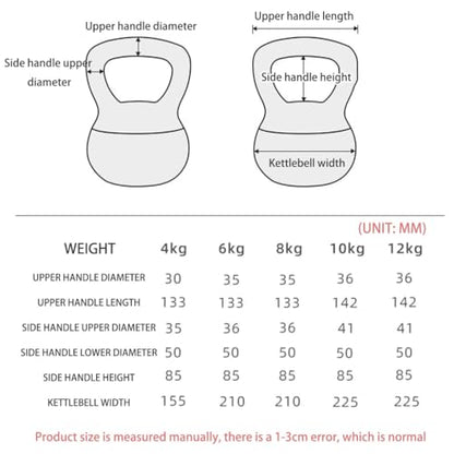 Kettle Bells Women Home Fitness Shaping Soft Kettlebell, Women's Strength Training Dumbbell, Does Not Hurt The Floor, Swing/Squat(Green-8kg)