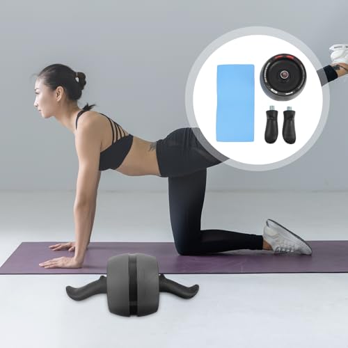 Portable ABS Exercise Wheel for Core Workout, Home Training
