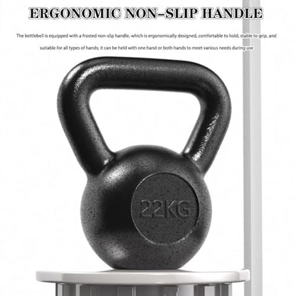 Kettlebell Weights Home Abdominal Muscle Training Kettle Bells, Men's Squat Solid Pure Iron Kettle Ball, Gym Sports Equipment(5kg)