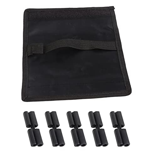 5 Pcs Agility Training Rings, Speed Agility Rings for Basketball Football Soccer, Multifunctional Quadrilateral PP Training Equipment with Carrying Strap for Indoor