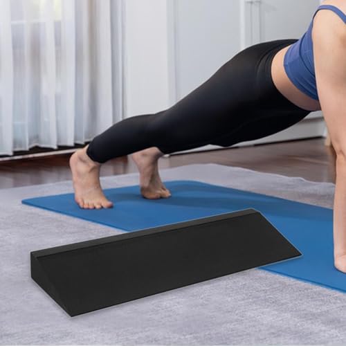 Wedge Block Squat Wedge Leg Stretcher Foot Incline Board Calf Stretcher Wedge Brick for Pilates Workout Home Gym