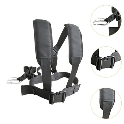 Exercise Sled Harness Strength Training Nylon Premium Portable Resistance Harness Band Tire Pulling Strap for Fitness Workout