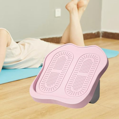 kowaku Slant Board Calf Stretcher Calf Incline Board Folded Professional Portable Adjustable Calf Stretch Board for Sports Exercise, Pink