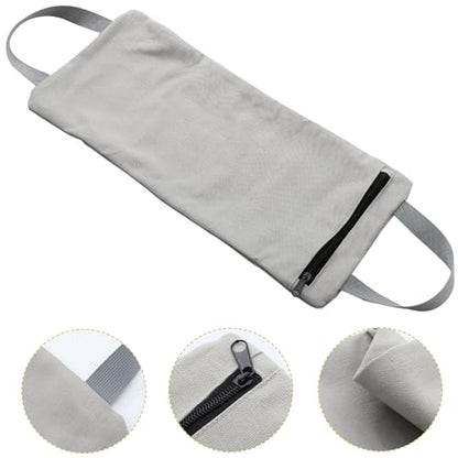 GANAZONO Canvas Weight Training Sandbag for Yoga and Fitness Adjustable Resistance Multi-Function Exercise Bag with Handles for Arm and Leg Workouts Suitable for Home and Gym
