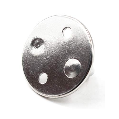 Ceiling Wall Mount Hook Heavy Duty Anchor Round Shape 5mm 3/16" 304 Stainless Steel Great for Yoga Swings Hammocks/Boat Rigging/Marine Deck Hardware/Suspension Training Straps