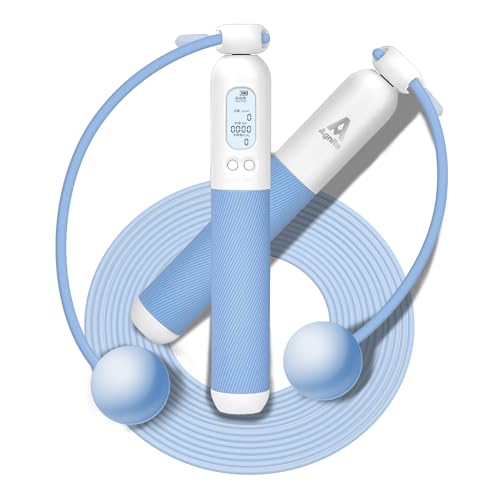 Weighted Cordless Jump Rope for Adults, Adjustable Length Ropes Ropeless Jump Rope for Beach Body Cordless Jumping Rope With Indoor Jumprope Great for Improving Fitness In Small Spaces