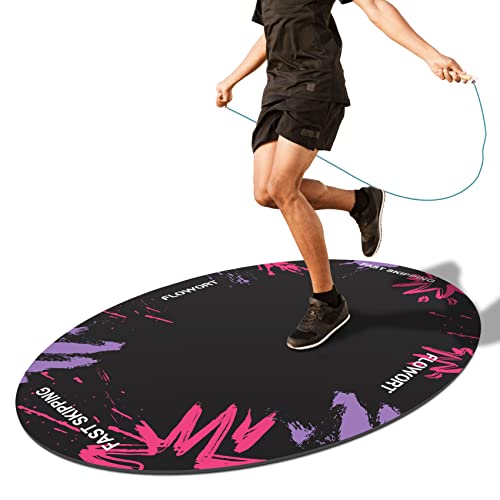 48"x36" (5mm) Jump Rope Mat - color: Purple