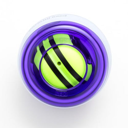 NSD Manual Thumb Wind Start Spinner Gyro Ball – Up to 15,000-18,000 RPM Premium & Durable Hand Strengthener and Wrist Exerciser for Grip Strength Training, Forearm Workout, and Pain Relief - size: Thumb-Wind Start Light Up