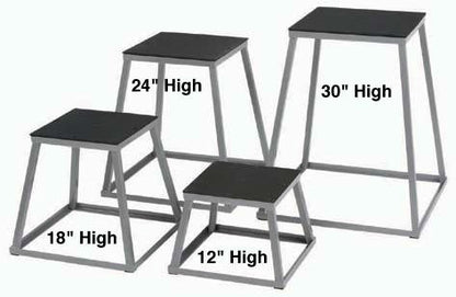 Champion Sports Welded Steel Plyo Box - 6"H