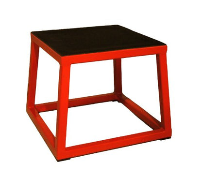 JFIT Plyometric Boxes - Made in Taiwan NO Assembly Required Single - Height Box Set and Adjustable Box Options Plyometric Platform and Jumping Agility Box for Training Conditioning Strength Training - style: 12" Height (Single Plyo Box)
