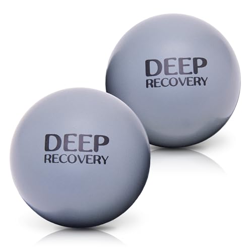 Yoga Deep Tissue Massage Ball Set, Firm Density – 2.9-Inch Myofascial Release Balls for Feet, Back, Neck, Legs & Arms – Trigger Point & Mobility Therapy (2-Pack) - style: Firm