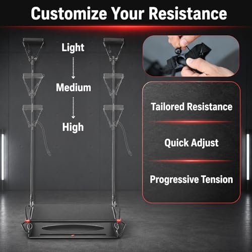 Adjustable Large Slant Board & Calf Raise Machine, 3-in-1 Heavy-Duty Steel Squat Wedge Board, 4 Angles & 3 Heights, 880 lbs Capacity for Squats, Calf Raises, Step-Ups & Ankle Mobility
