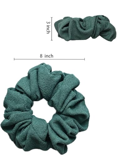 Yoga Mat Scrunchie - Holds Your Yoga Mat in Style - Durable & Elasticity Fabric - Fits All Standard Yoga Mats (mat not included) - color: Dark Green