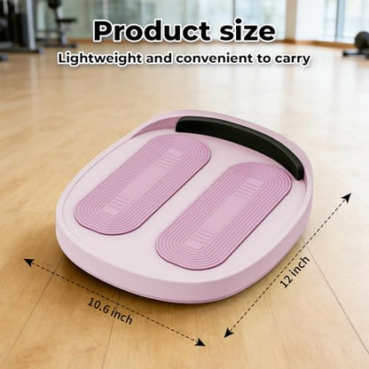 Calf stretcher slant board, 15-Level Adjustable Slant Board for Plantar Fasciitis, Shin Splints & Achilles Tendonitis, Lightweight Ankle Stretch Board for Home Gym or Travel - color: Pink