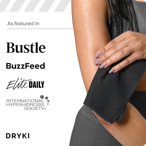 Sweat Absorbing Handkerchiefs - The Original Pocket-Sized Sweat Towels - Quick-Dry Microfiber Sweat Rags for Face, Hands, & Body - Men & Women - Gym, Sports, and Work (Greyscale: 5 Pack)