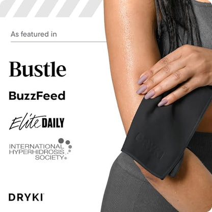Sweat Absorbing Handkerchiefs - The Original Pocket-Sized Sweat Towels - Quick-Dry Microfiber Sweat Rags for Face, Hands, & Body - Men & Women - Gym, Sports, and Work (Greyscale: 5 Pack)