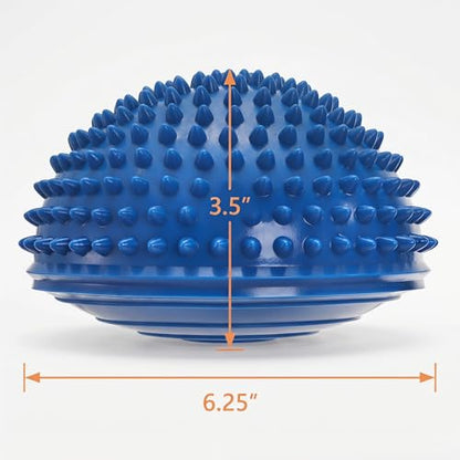 Fasmov Balance Pods Balancing Hedgehog Stability Balance Trainer Dots with Pump, Set of 6