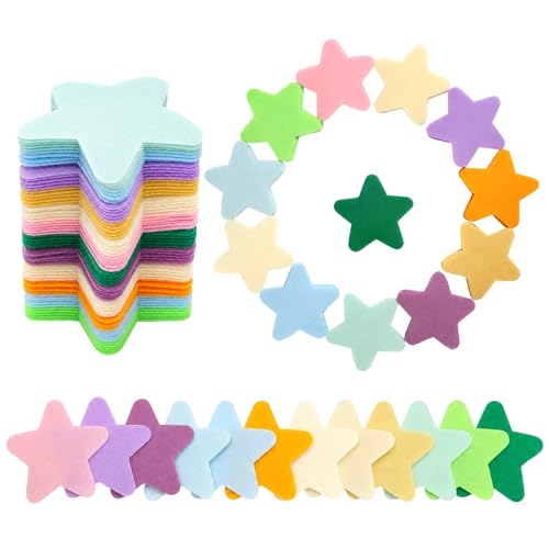 60Pcs Multicolor 4 Inches Star Spot Markers Carpet Floor Dots Reusable Carpet Dots Floor Spot Markers for Classroom Decorations Teacher School Supplies Indoor Sports (Star)