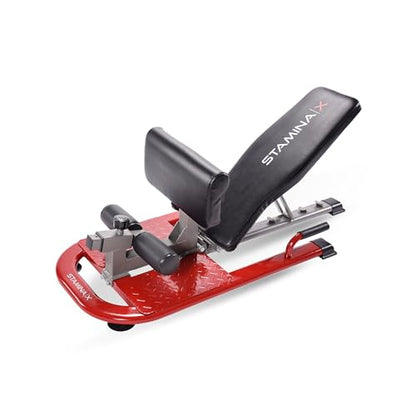 Stamina X 4-in-1 Adjustable Fitness Bench, for Strength Training